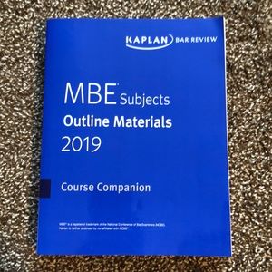 Kaplan MBE Subjects Outline Material